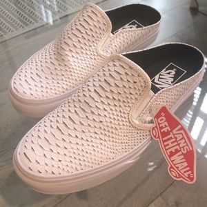 Brand new VANS leather sneaker mule, size 8.5